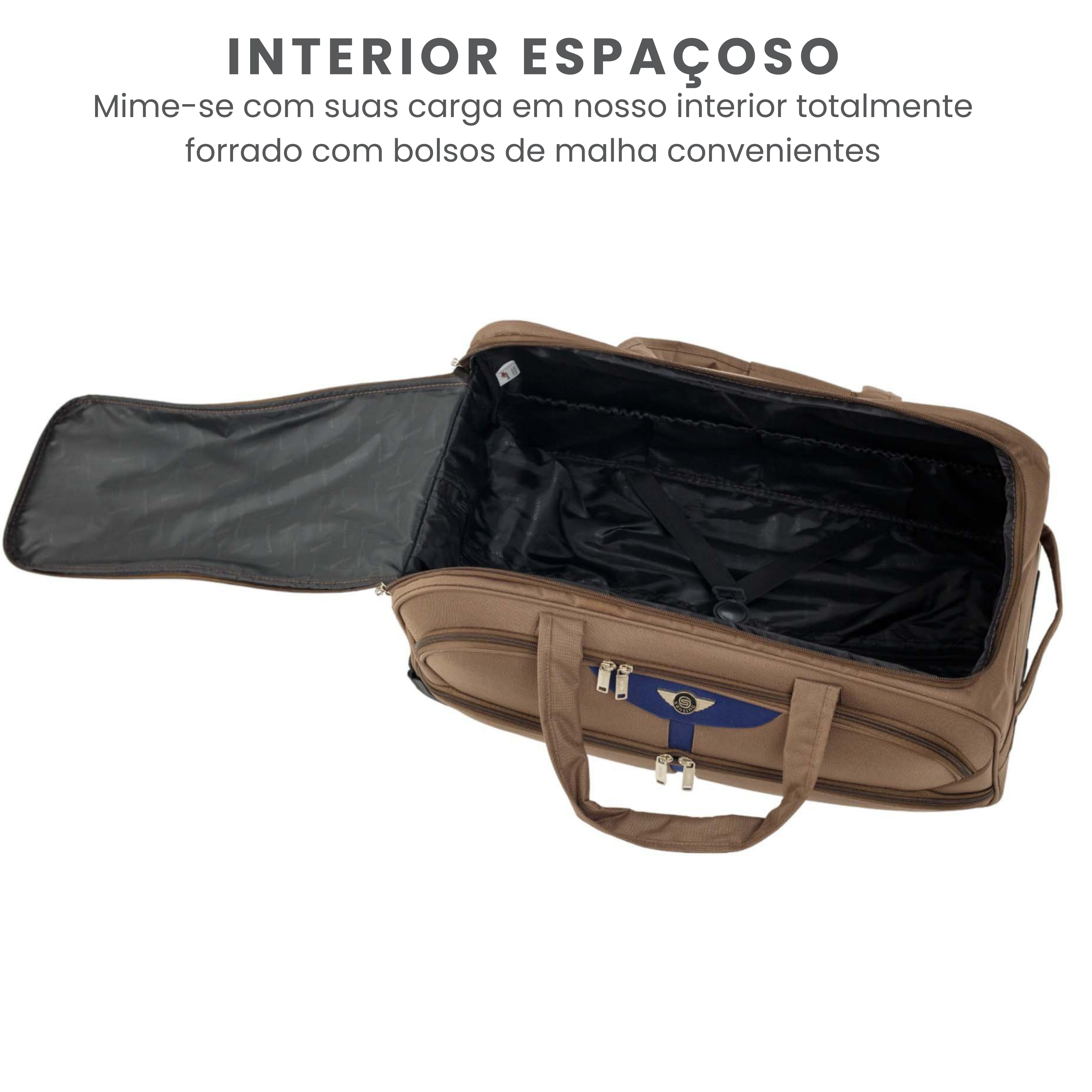 Santino 3-piece Panay Polyester Travel Bag Set - NDS502J