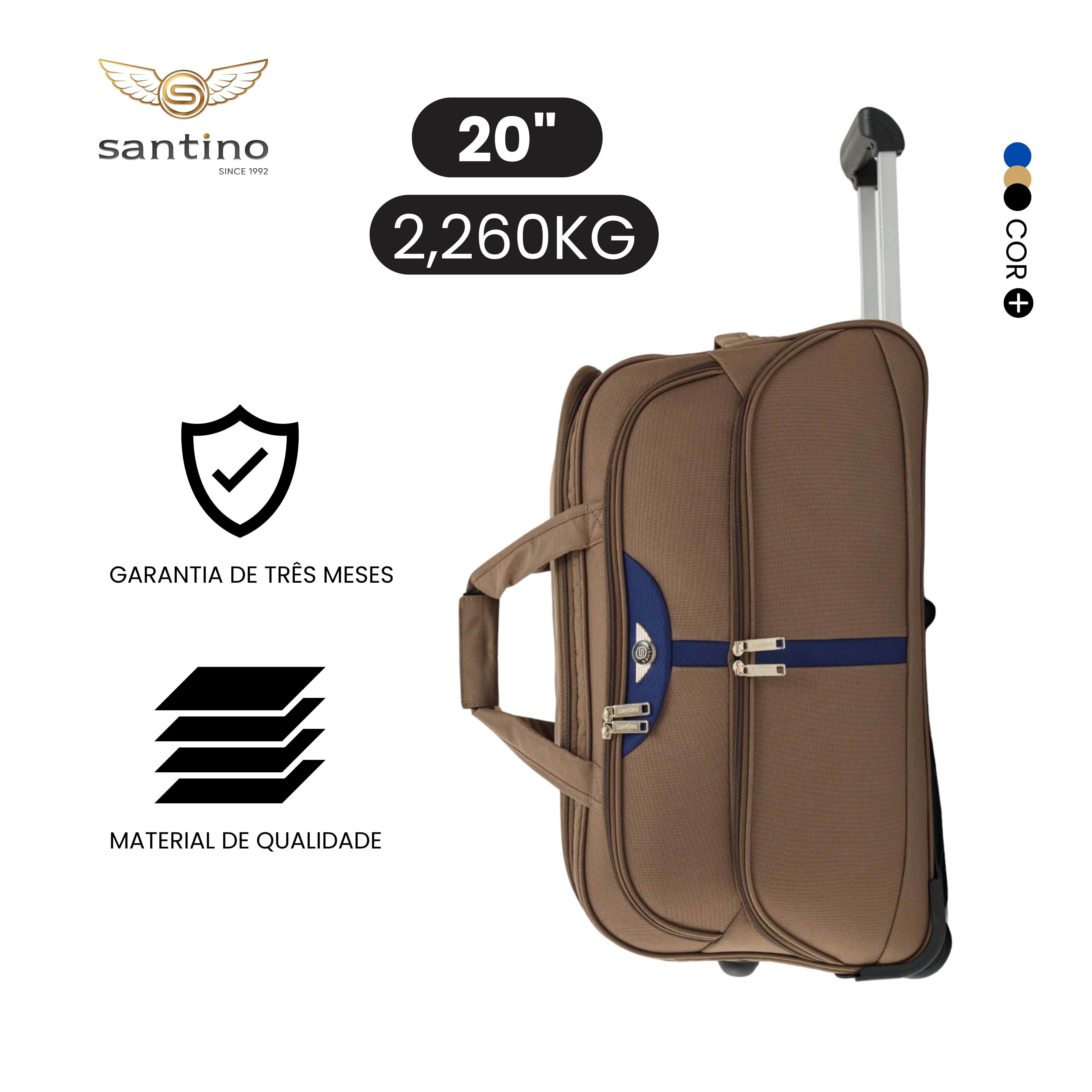 Santino 3-piece Panay Polyester Travel Bag Set - NDS502J