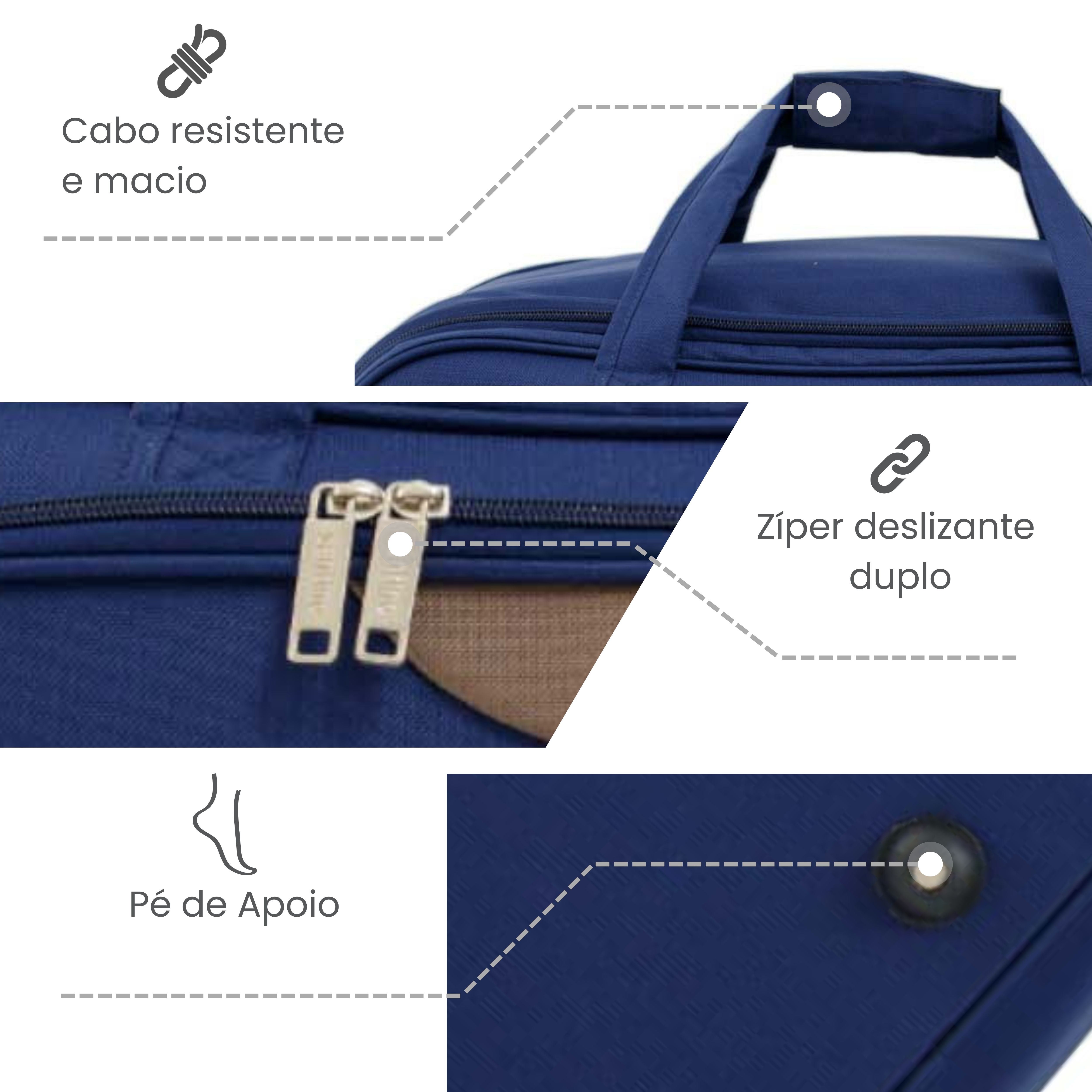 Panay Polyester Travel Bag with 2 Wheels Santino P - NDS502P