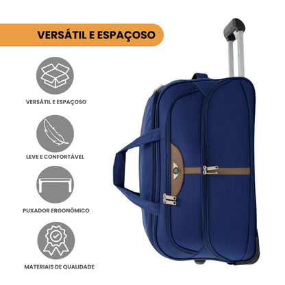 Panay Polyester Travel Bag with 2 Wheels Santino P - NDS502P