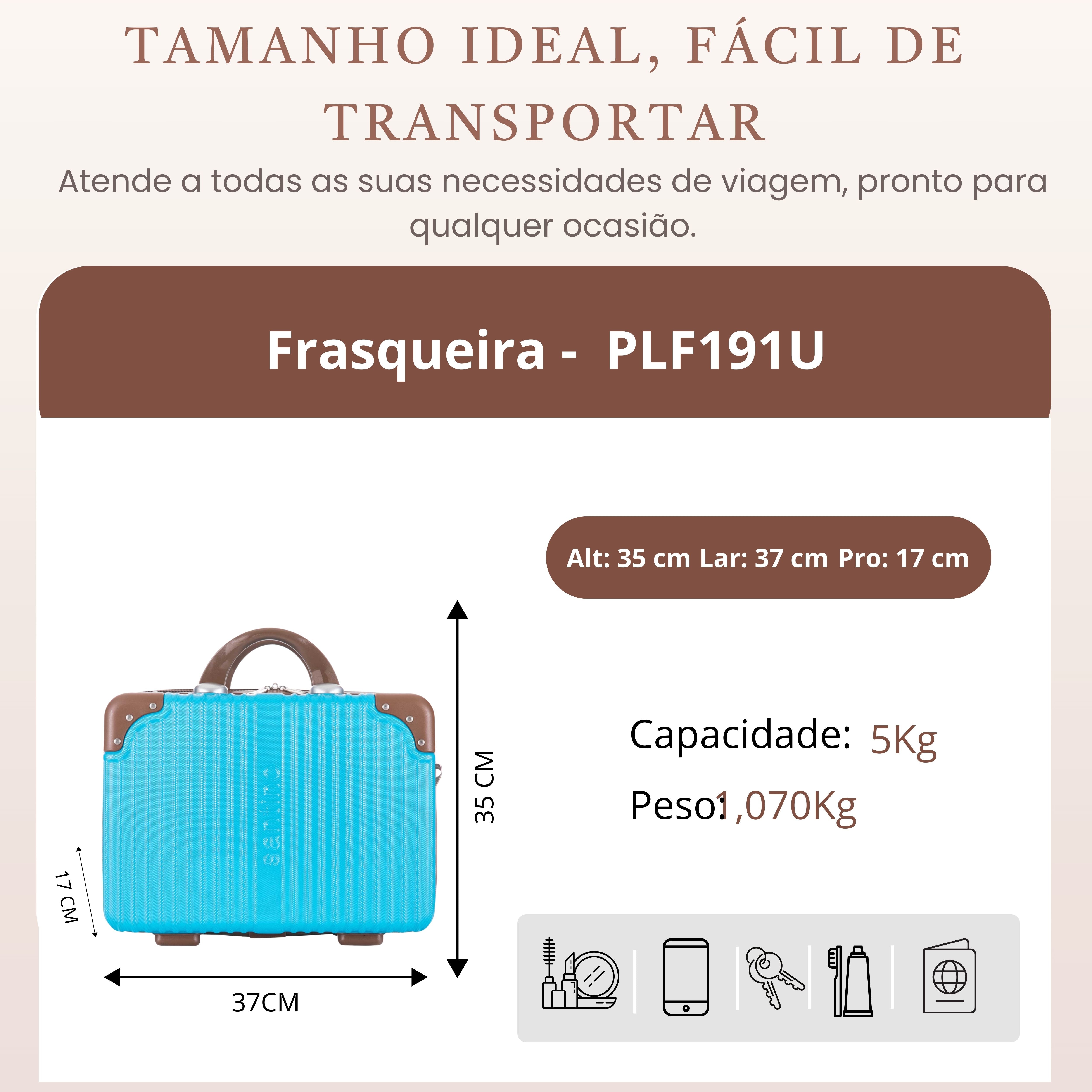 Palazzio Rigid Santino Toiletry Bag - PLF191U