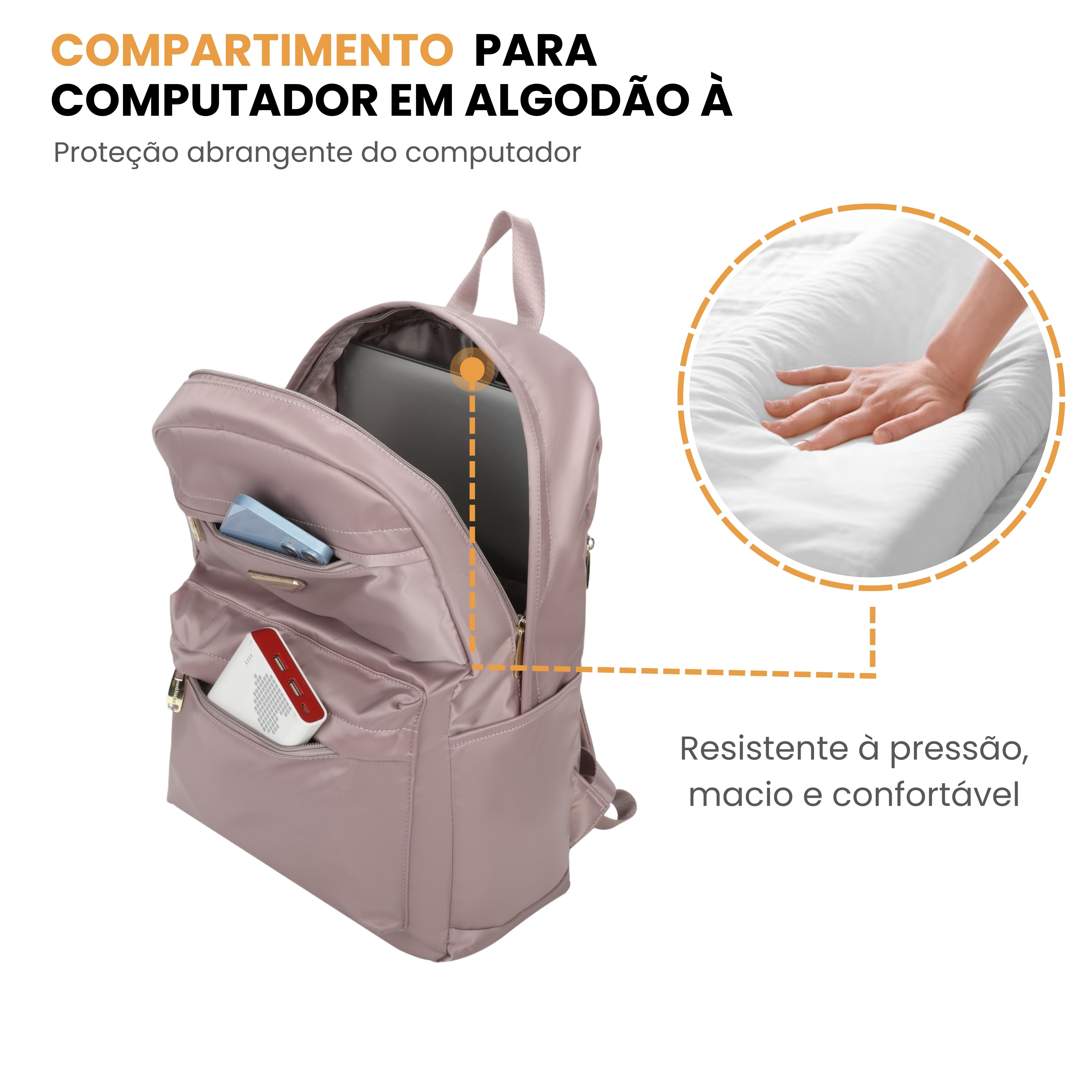 Blossom Santino Backpack Bag - SAB409U62 - Light Pink