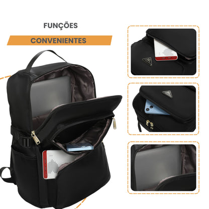 Hazel Santino Backpack Bag - SAB410U01 - Black