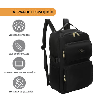 Hazel Santino Backpack Bag - SAB410U01 - Black