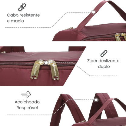 Hazel Santino Backpack Bag - SAB410U08 - Wine