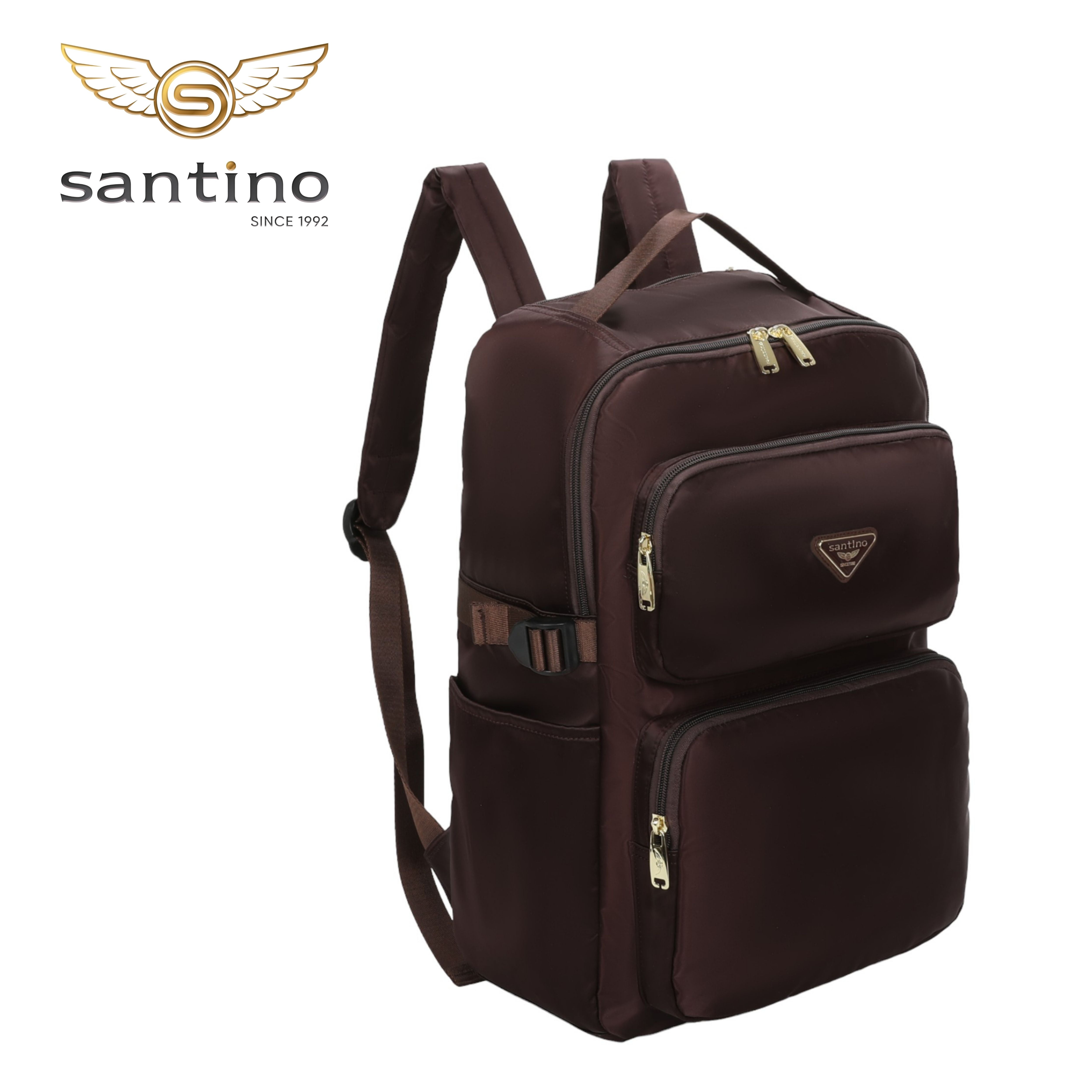 Hazel Santino Backpack Bag - SAB410U11 - Brown