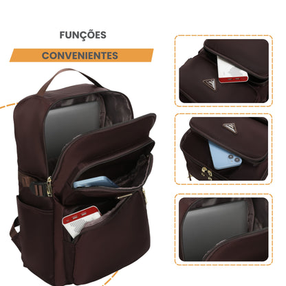 Hazel Santino Backpack Bag - SAB410U11 - Brown
