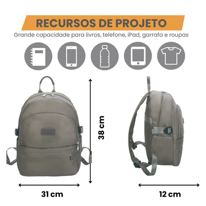 Santino Freesia Backpack Bag - SAB411U10 - Moss Green