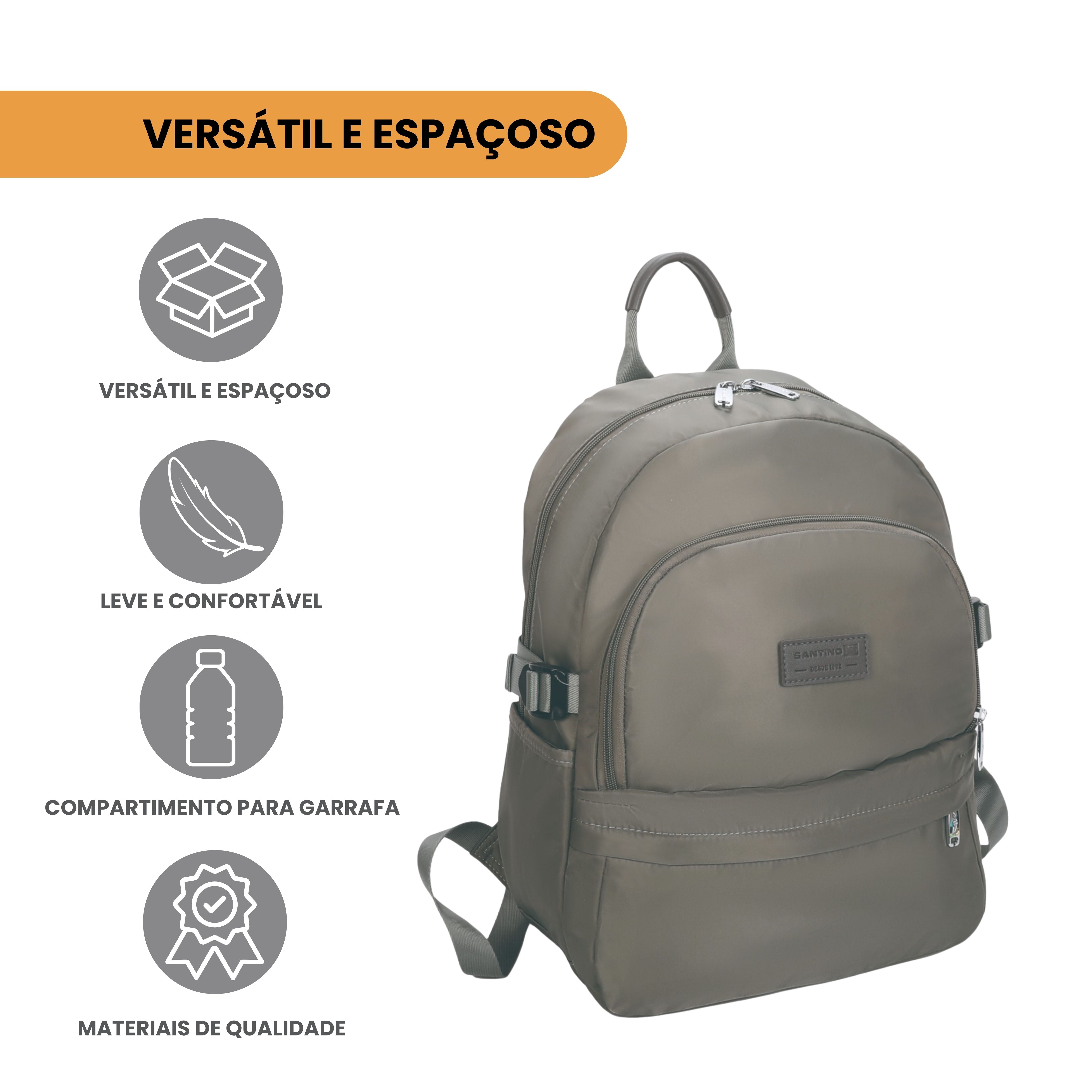 Santino Freesia Backpack Bag - SAB411U10 - Moss Green