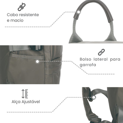 Santino Freesia Backpack Bag - SAB411U10 - Moss Green