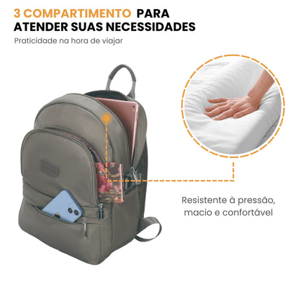 Santino Freesia Backpack Bag - SAB411U10 - Moss Green
