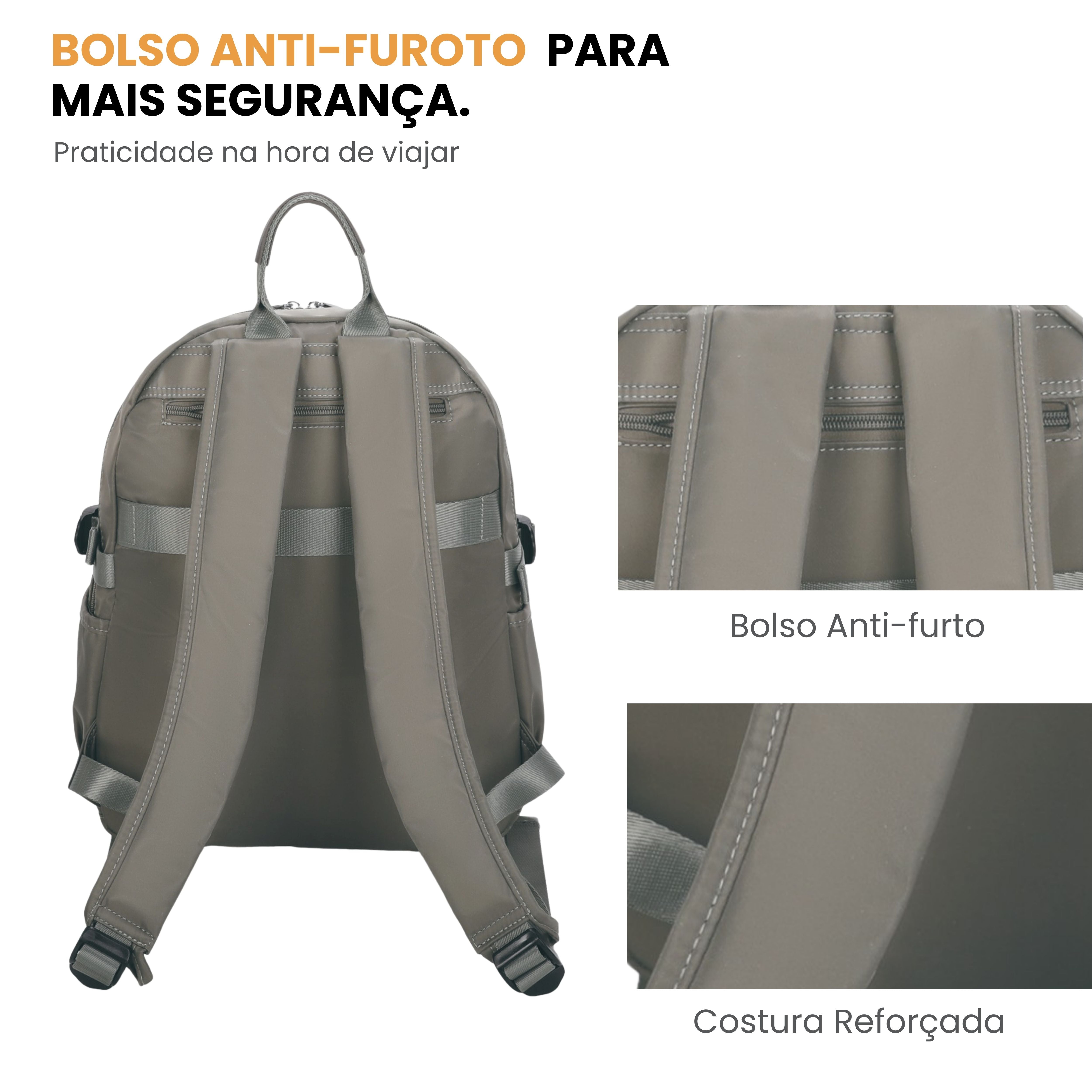Santino Freesia Backpack Bag - SAB411U10 - Moss Green