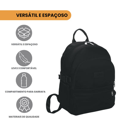 Santino Freesia Backpack Bag - SAB411U01 - Black
