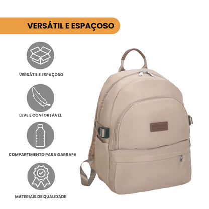 Santino Freesia Backpack Bag - SAB411U06 - Beige