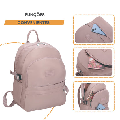 Santino Freesia Backpack Bag - SAB411U62 - Light Pink