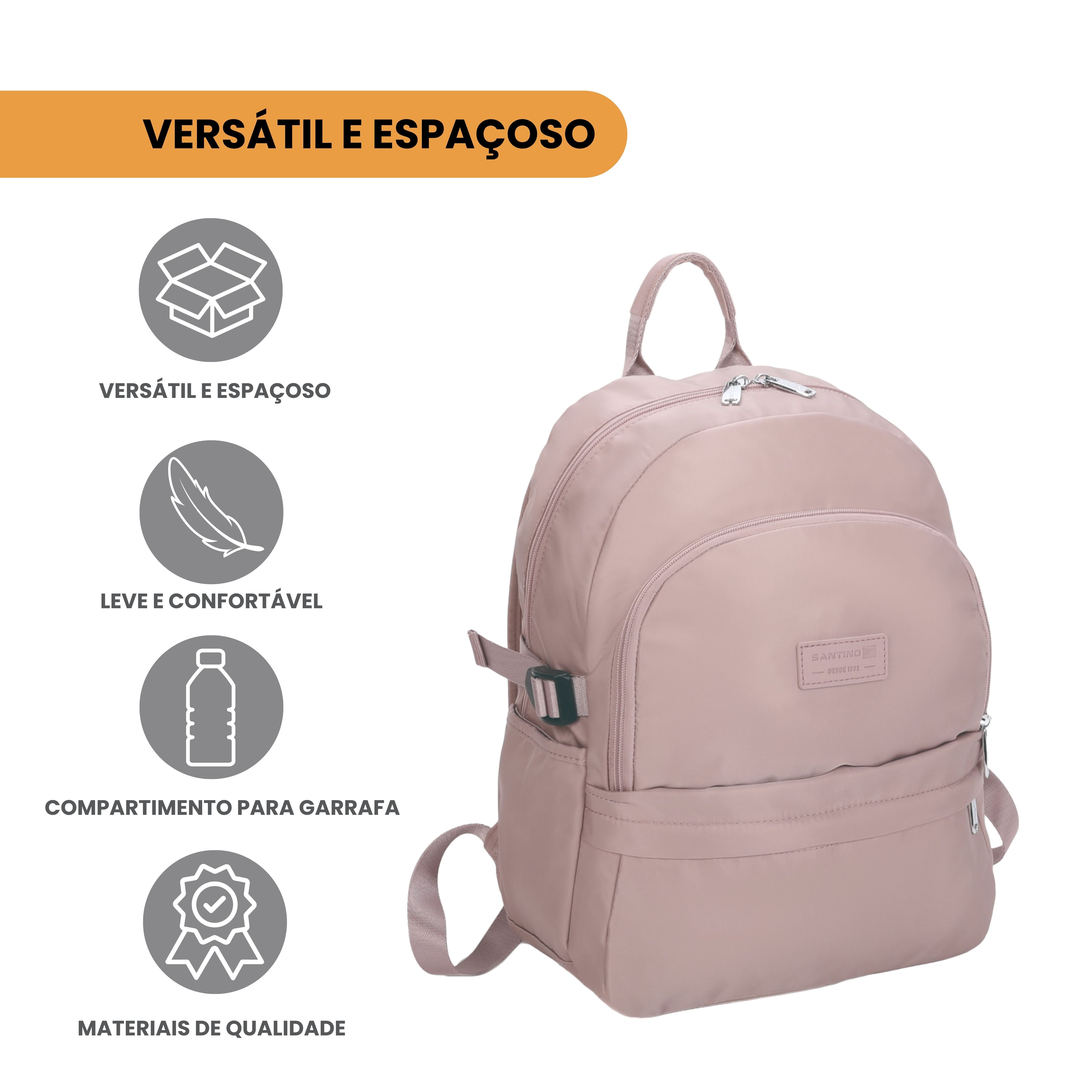 Santino Freesia Backpack Bag - SAB411U62 - Light Pink