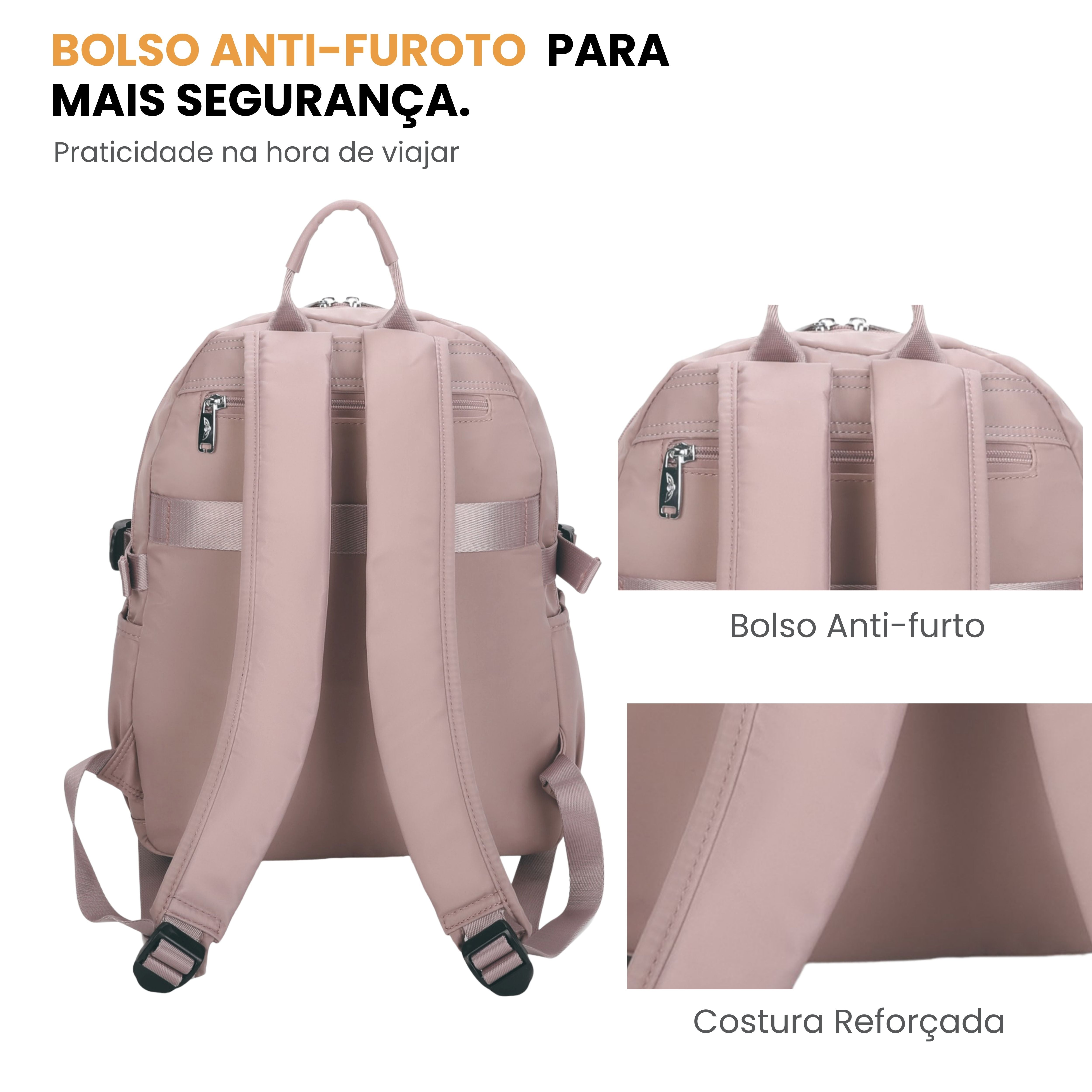 Santino Freesia Backpack Bag - SAB411U62 - Light Pink