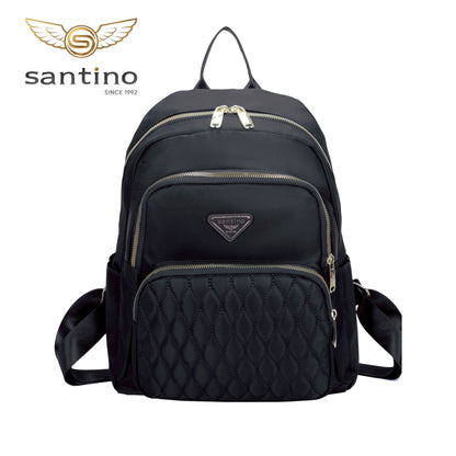 Amarílis Nylon Santino Backpack Bag Black SAB412U01