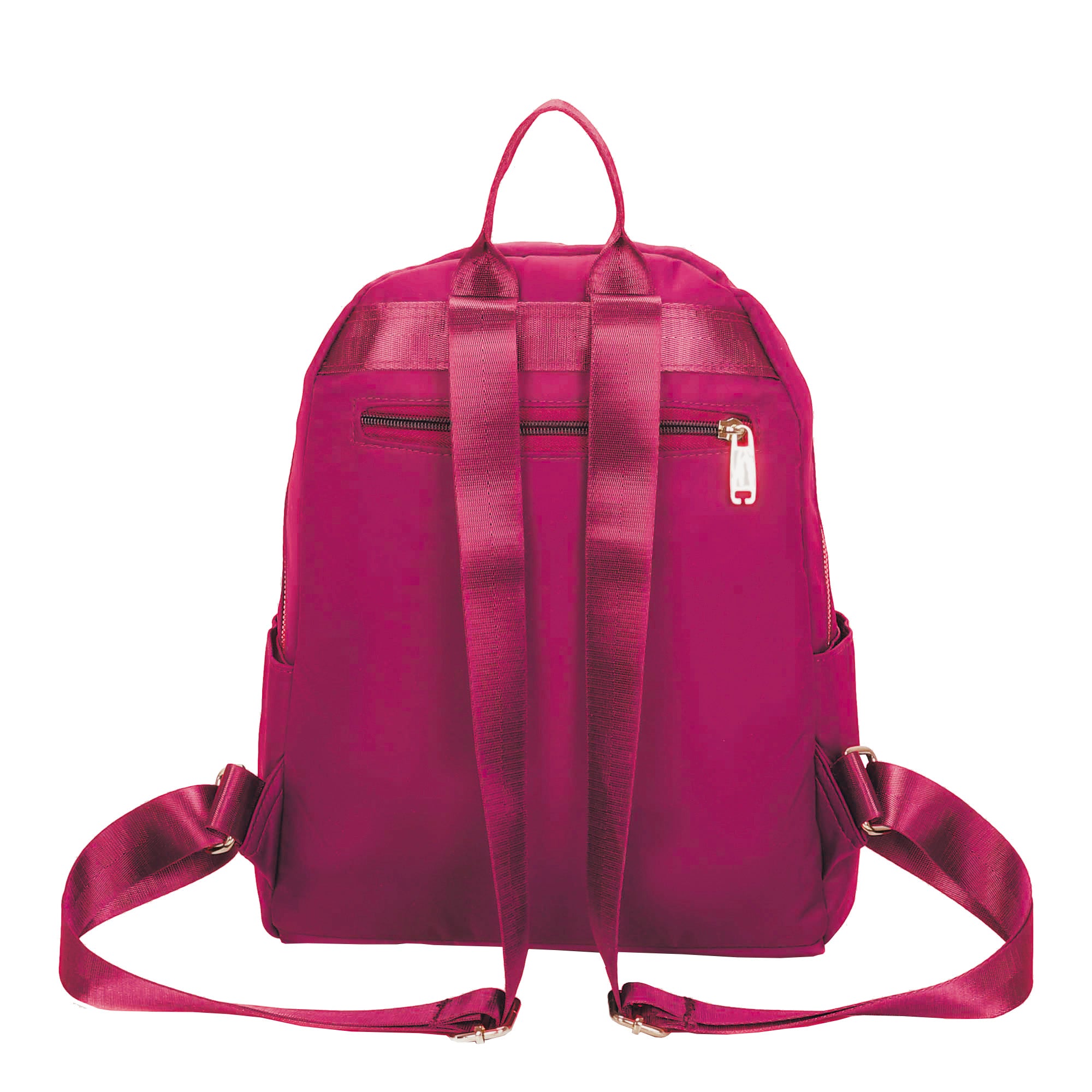 Amarílis Nylon Santino Pink Backpack Bag SAB412U47