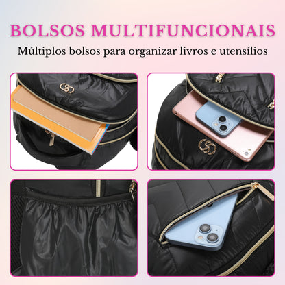 Meghan Santino Backpack Bag - SAB413U01 - Black