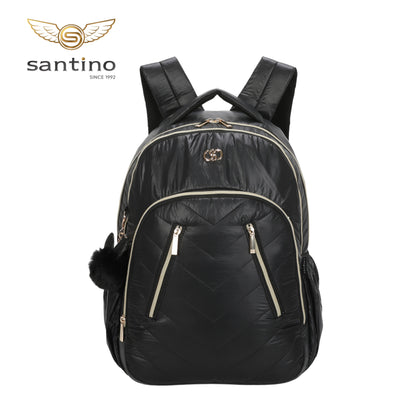 Meghan Santino Backpack Bag - SAB413U01 - Black