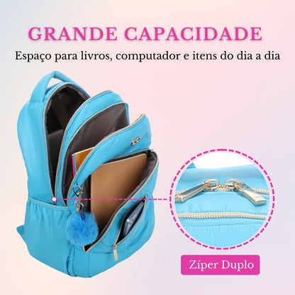 Meghan Santino Backpack Bag - SAB413U12 - Light Blue