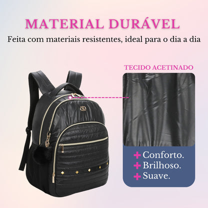 Rania Santino Backpack Bag - SAB415U01 - Black