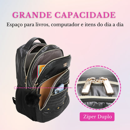 Rania Santino Backpack Bag - SAB415U01 - Black