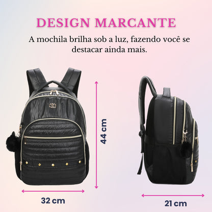 Rania Santino Backpack Bag - SAB415U01 - Black