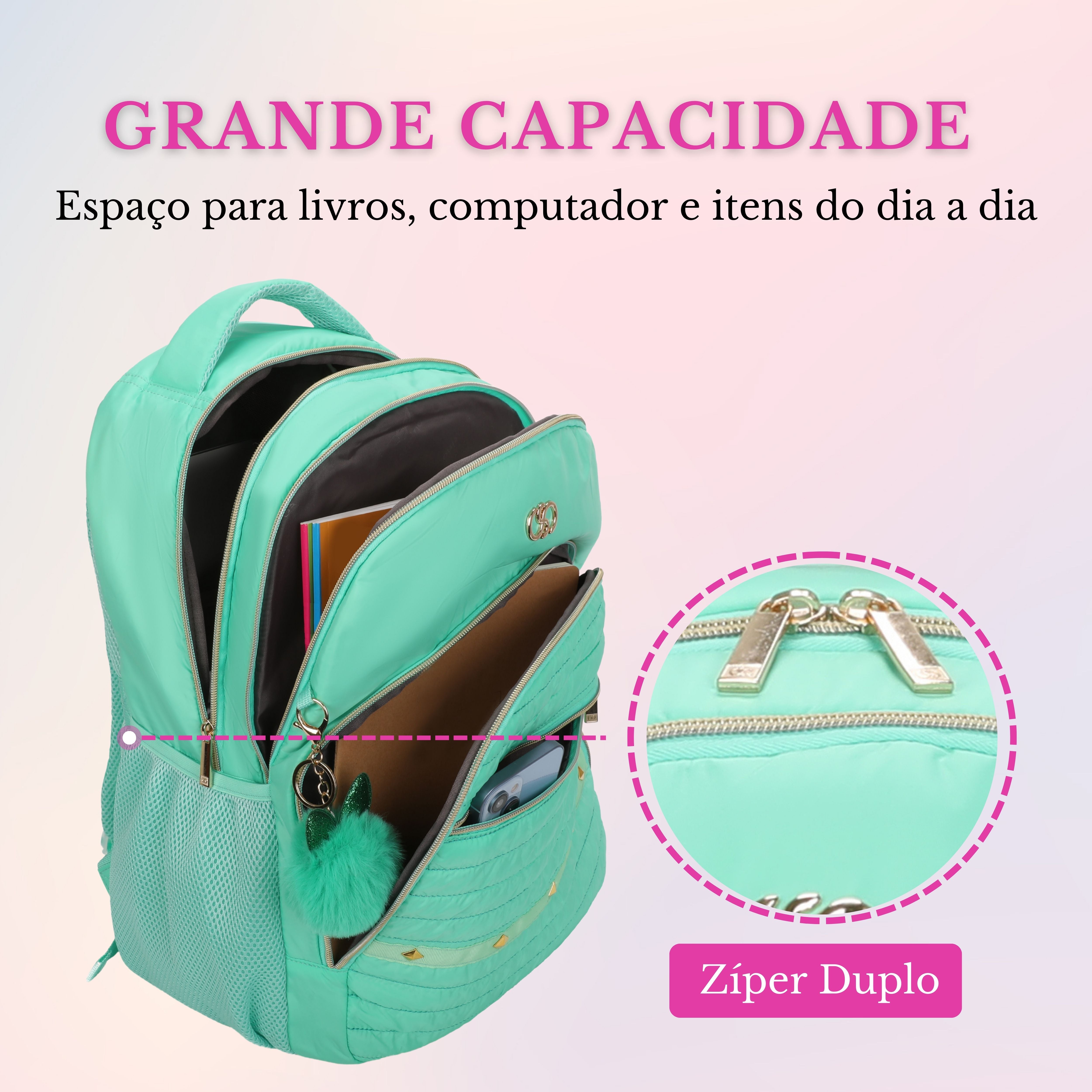 Rania Santino Backpack Bag - SAB415U53 - Pistachio