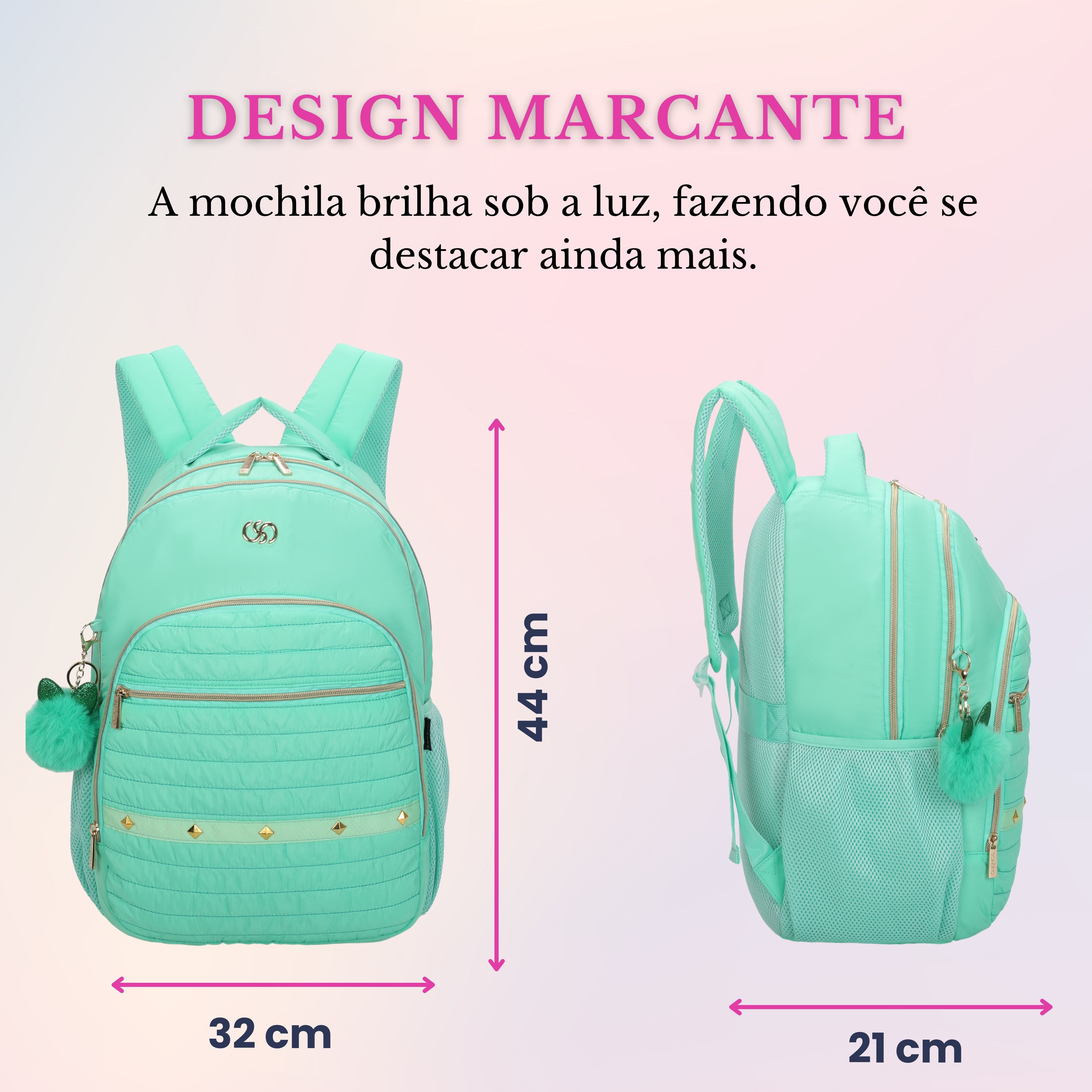 Rania Santino Backpack Bag - SAB415U53 - Pistachio