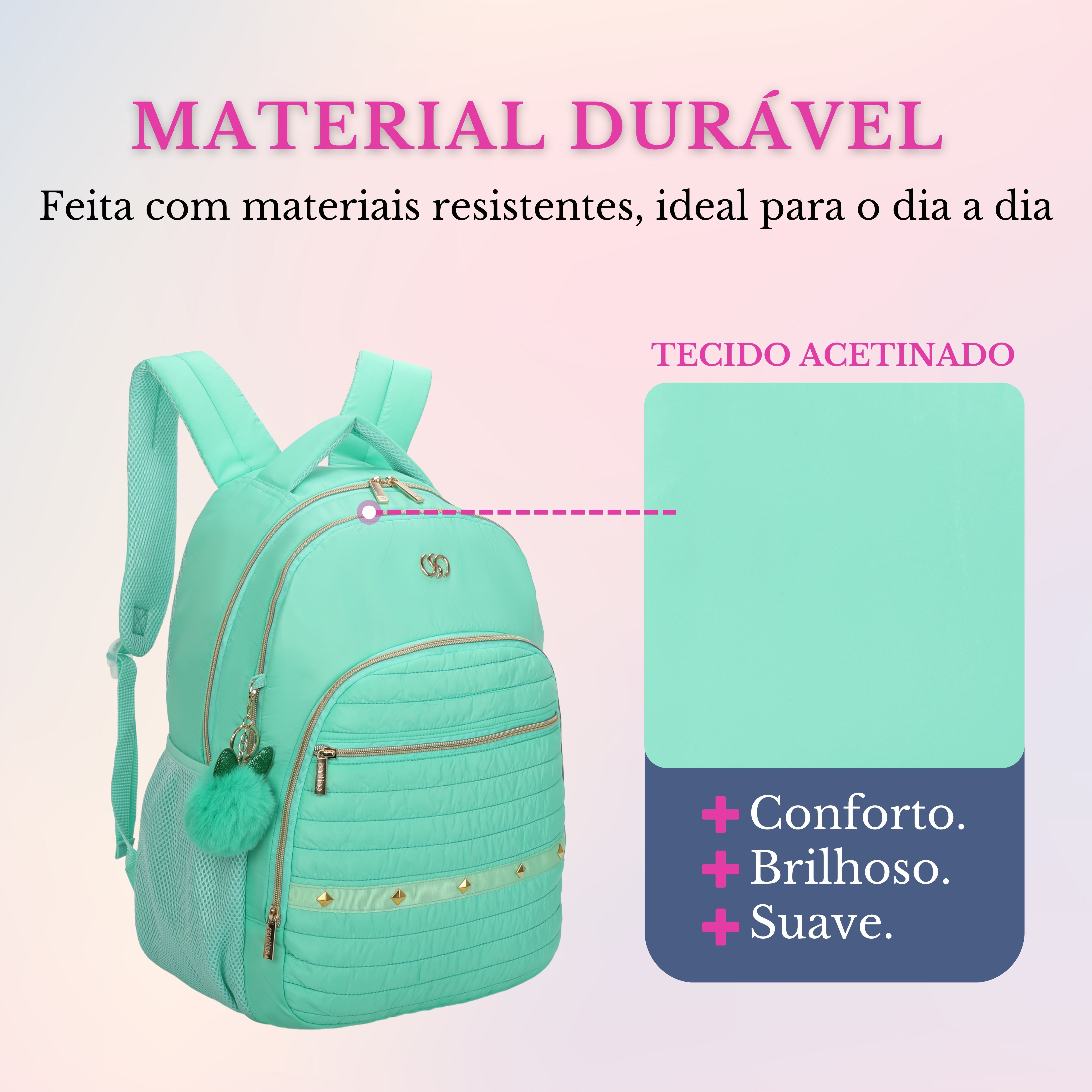 Rania Santino Backpack Bag - SAB415U53 - Pistachio