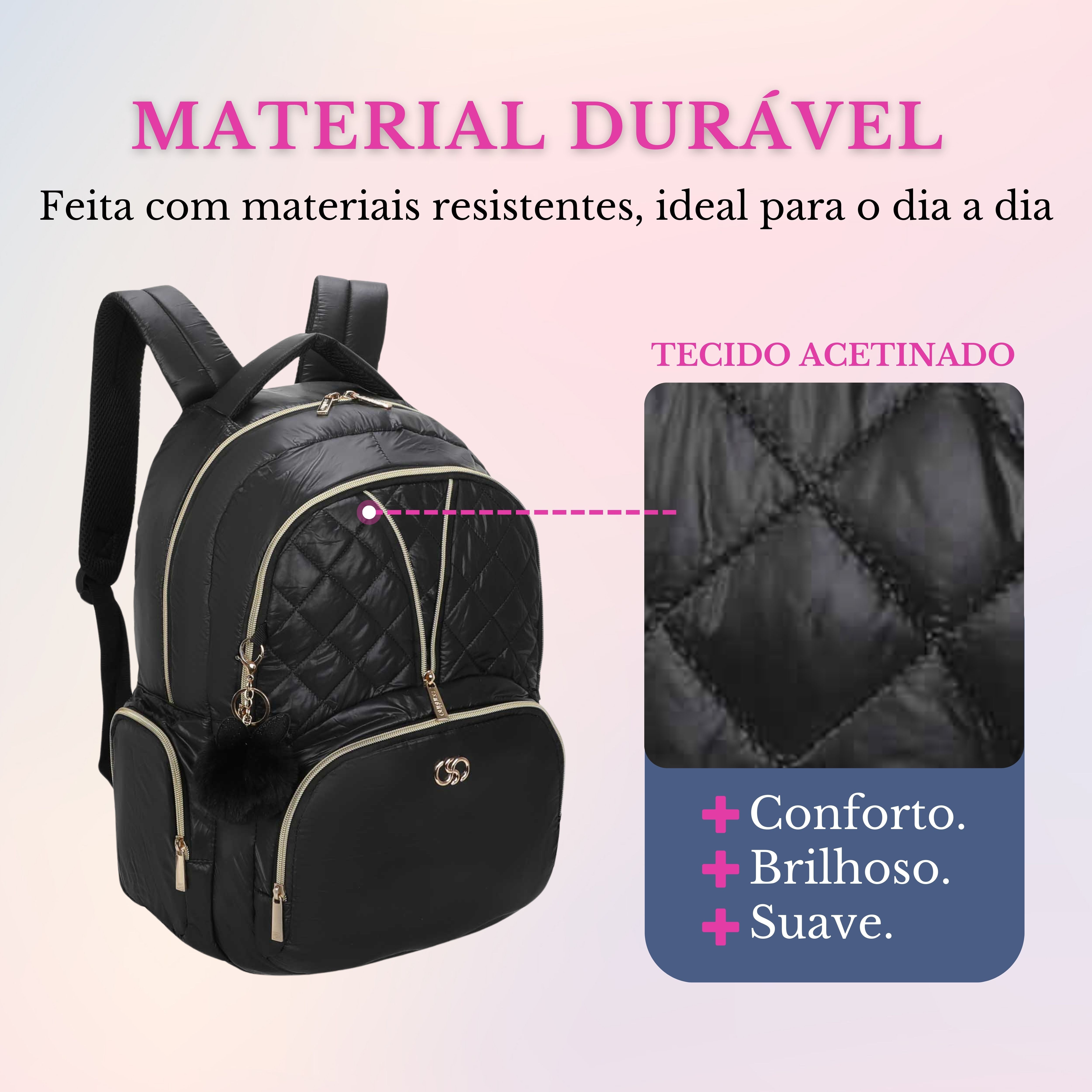 Mako Santino Backpack Bag - SAB416U01 - Black