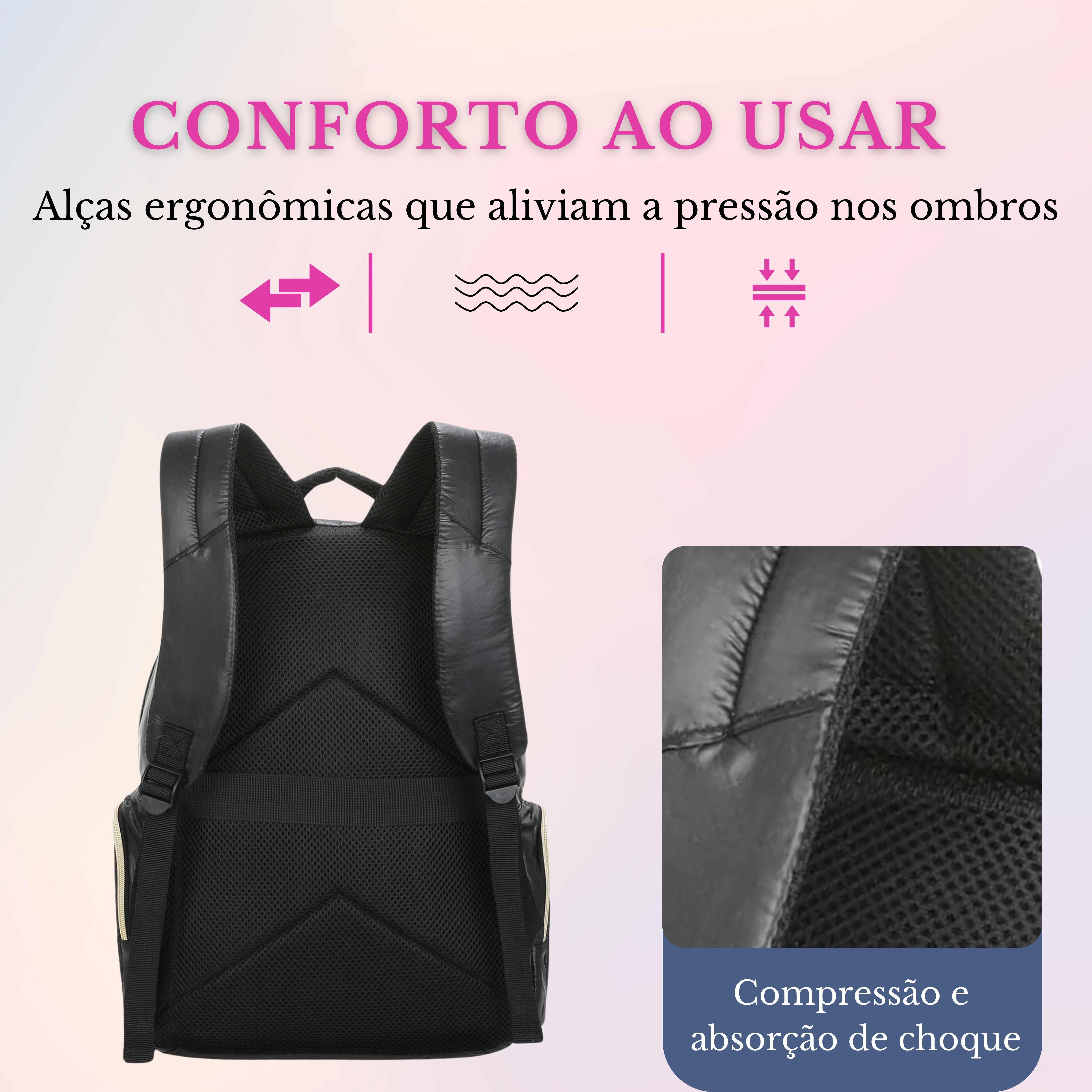 Mako Santino Backpack Bag - SAB416U01 - Black
