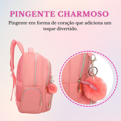 Mako Santino Backpack Bag - SAB416U62 - Light Pink