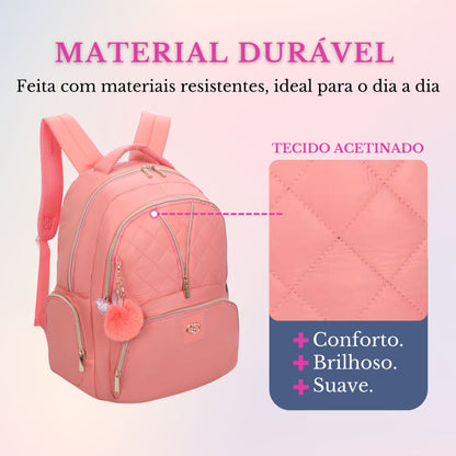 Mako Santino Backpack Bag - SAB416U62 - Light Pink