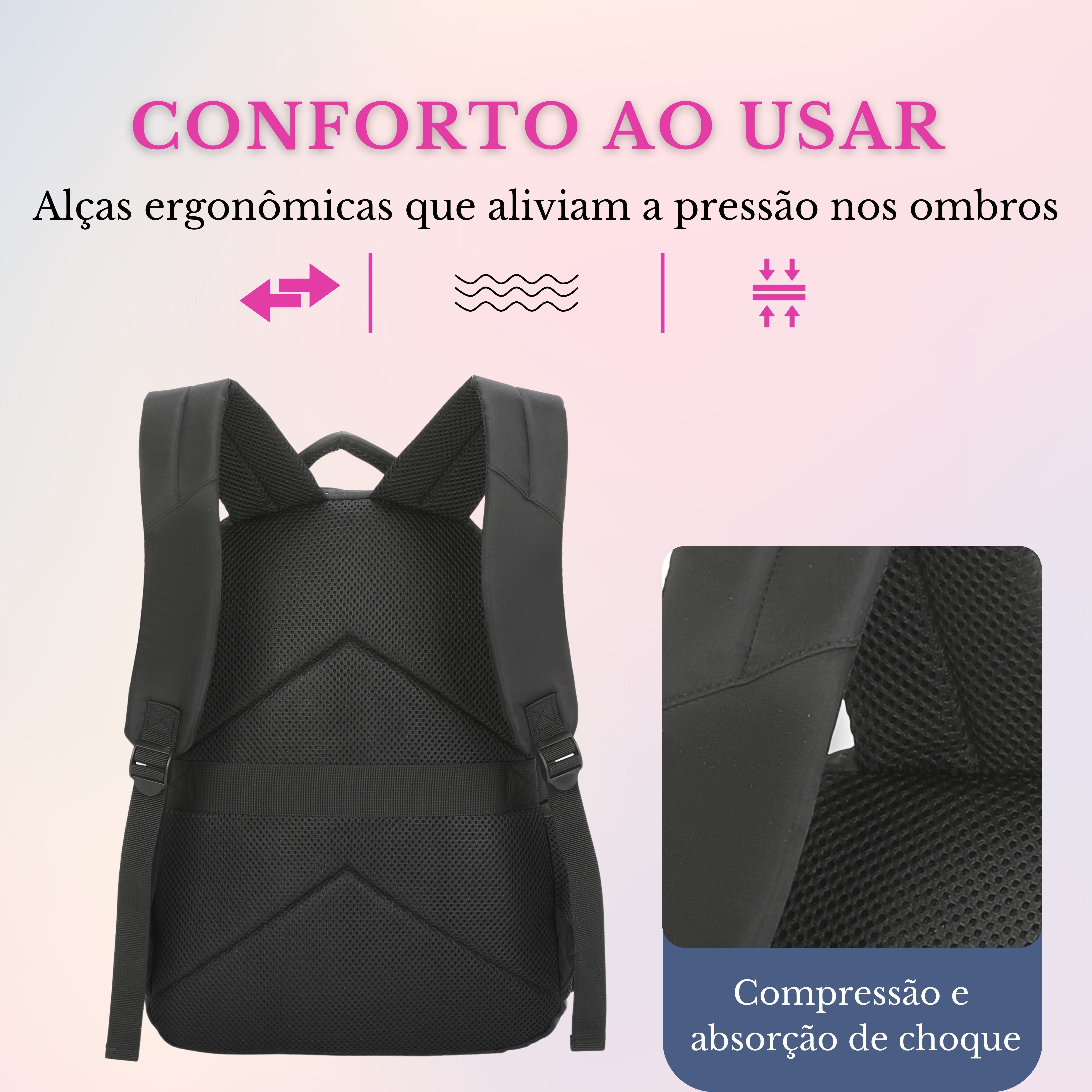 Tiana Santino Backpack Bag - SAB417U01 - Black