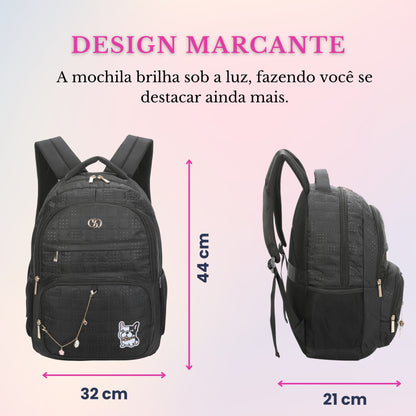 Tiana Santino Backpack Bag - SAB417U01 - Black