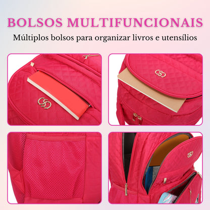 Tiana Santino Backpack Bag - SAB417U47 - Pink