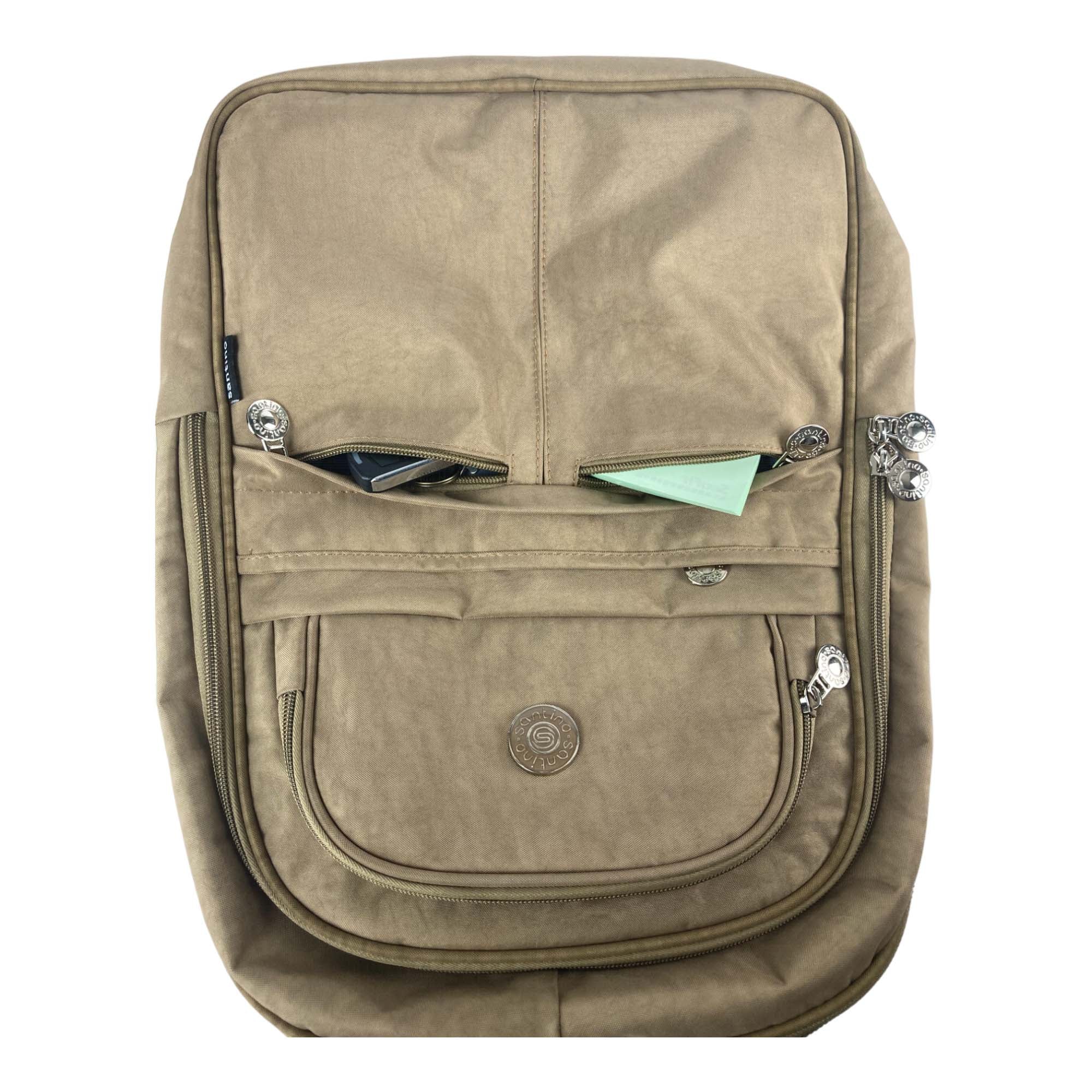 Golden Gate Santino Laptop Backpack - SAC194U - Beige