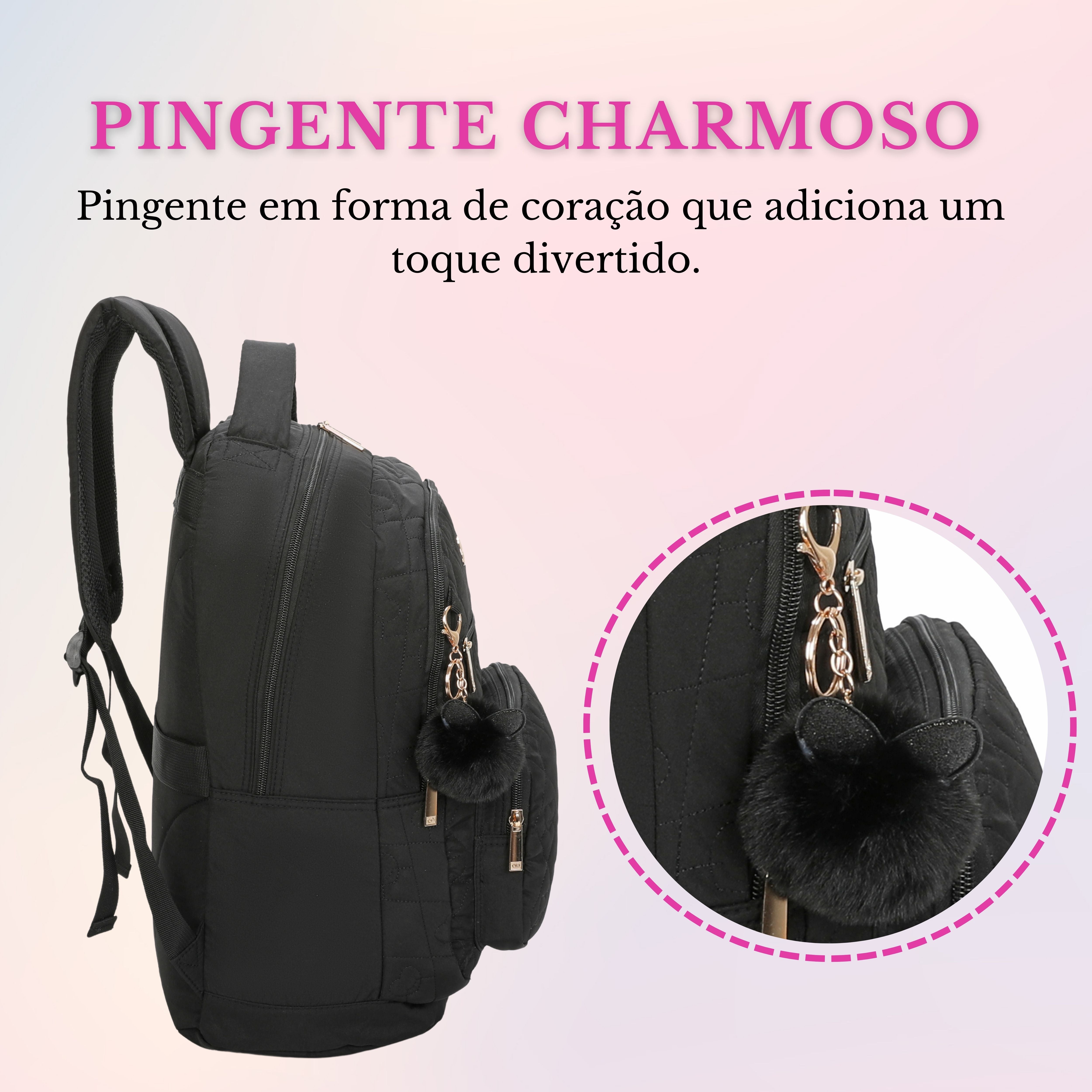 Cairo Santino Youth Backpack - SAM200U - Black