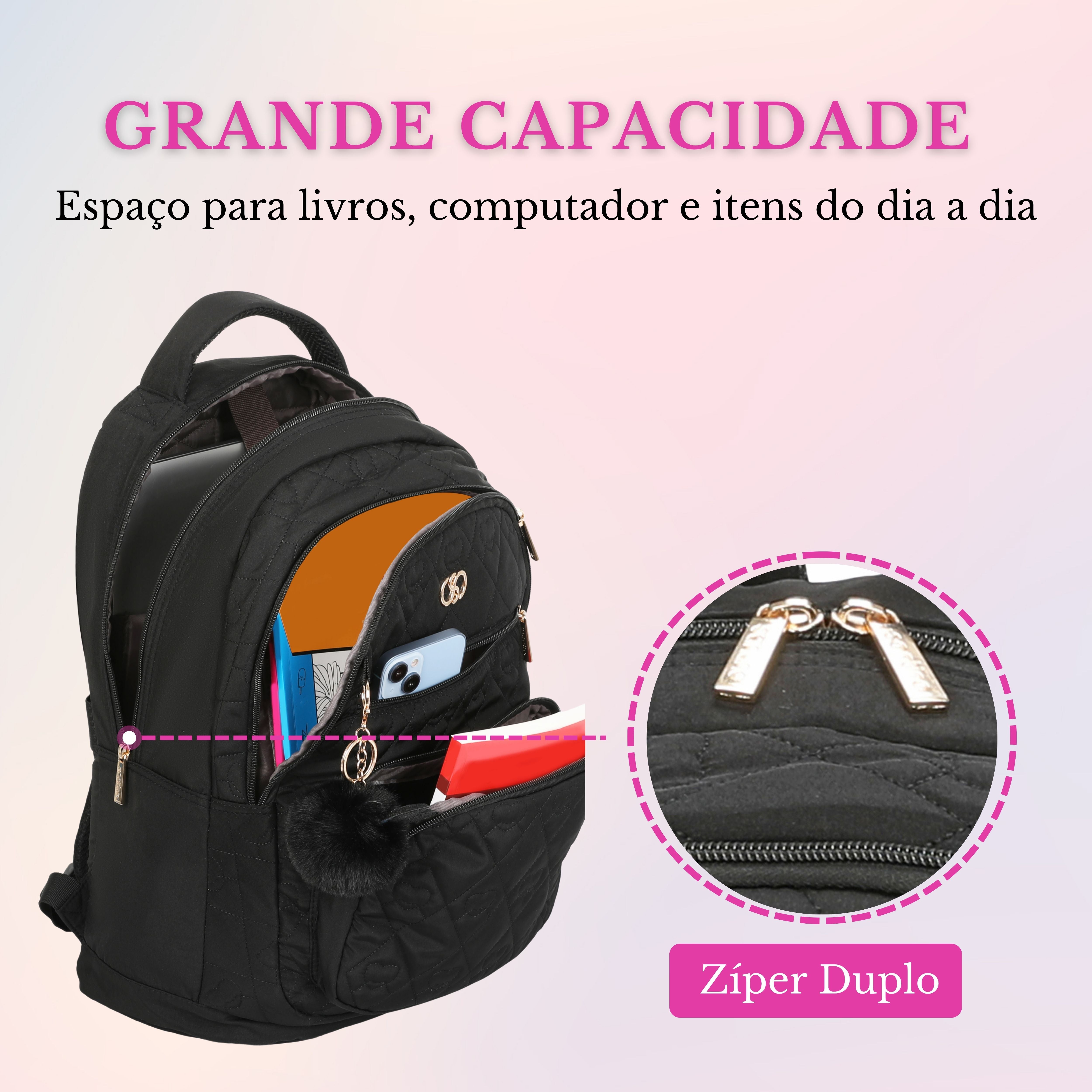 Cairo Santino Youth Backpack - SAM200U - Black