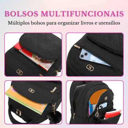 Cairo Santino Youth Backpack - SAM200U - Black