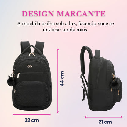 Cairo Santino Youth Backpack - SAM200U - Black