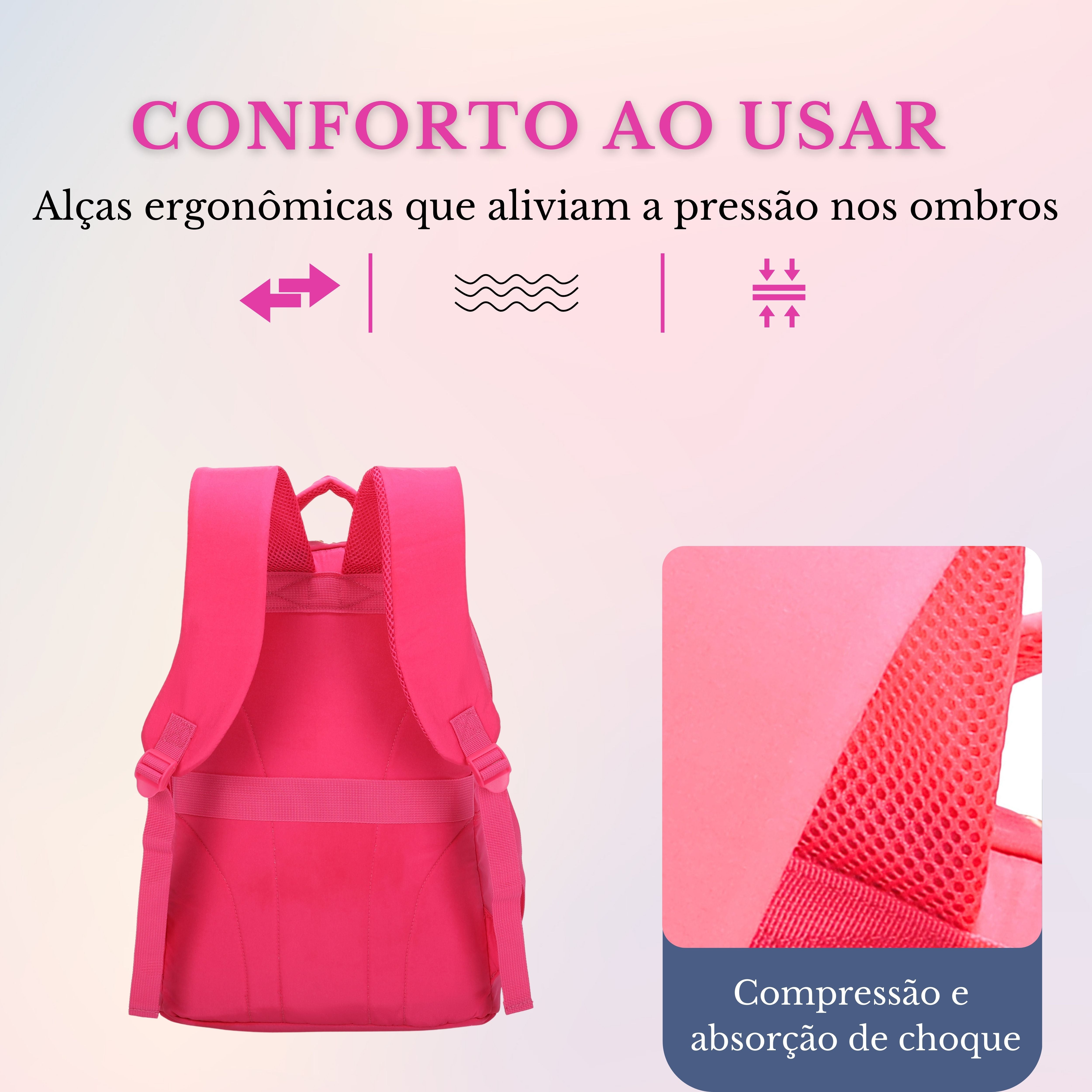 Cairo Santino Youth Backpack - SAM200U - Pink