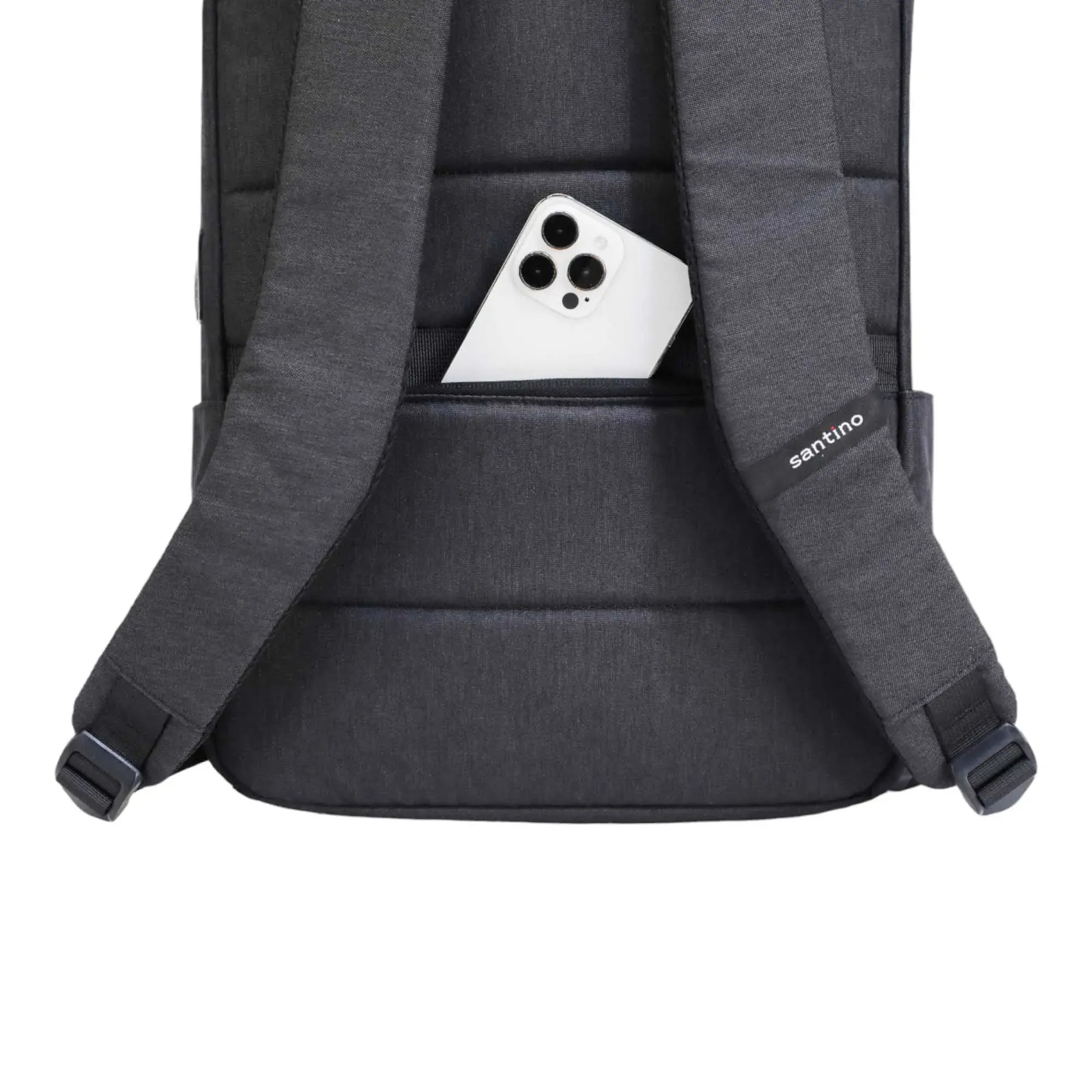 Pop Organizer Notebook Backpack by Santino - SAN271U01 - Black
