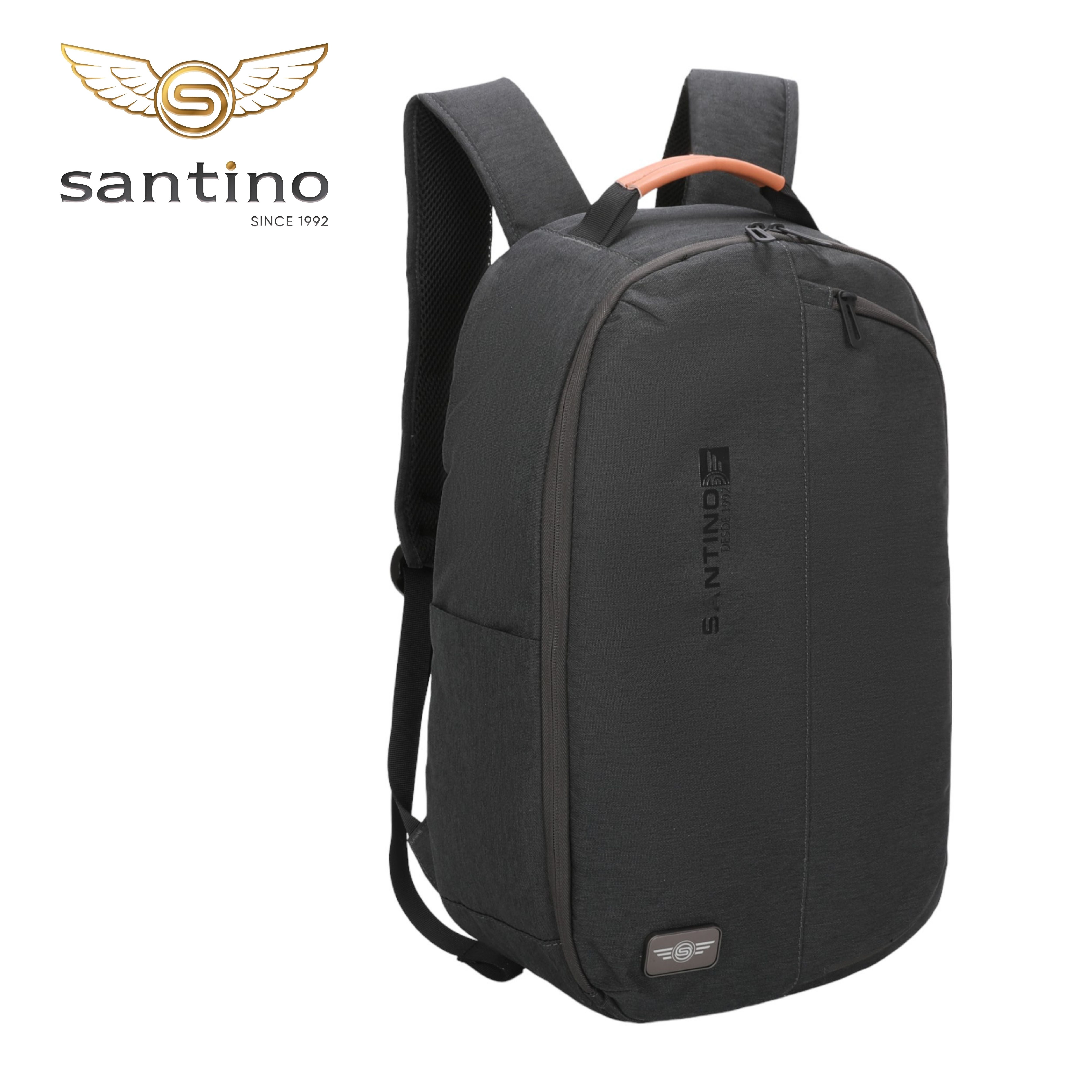 Trend by Santino Polyester Graphite Notebook Backpack SAN272U