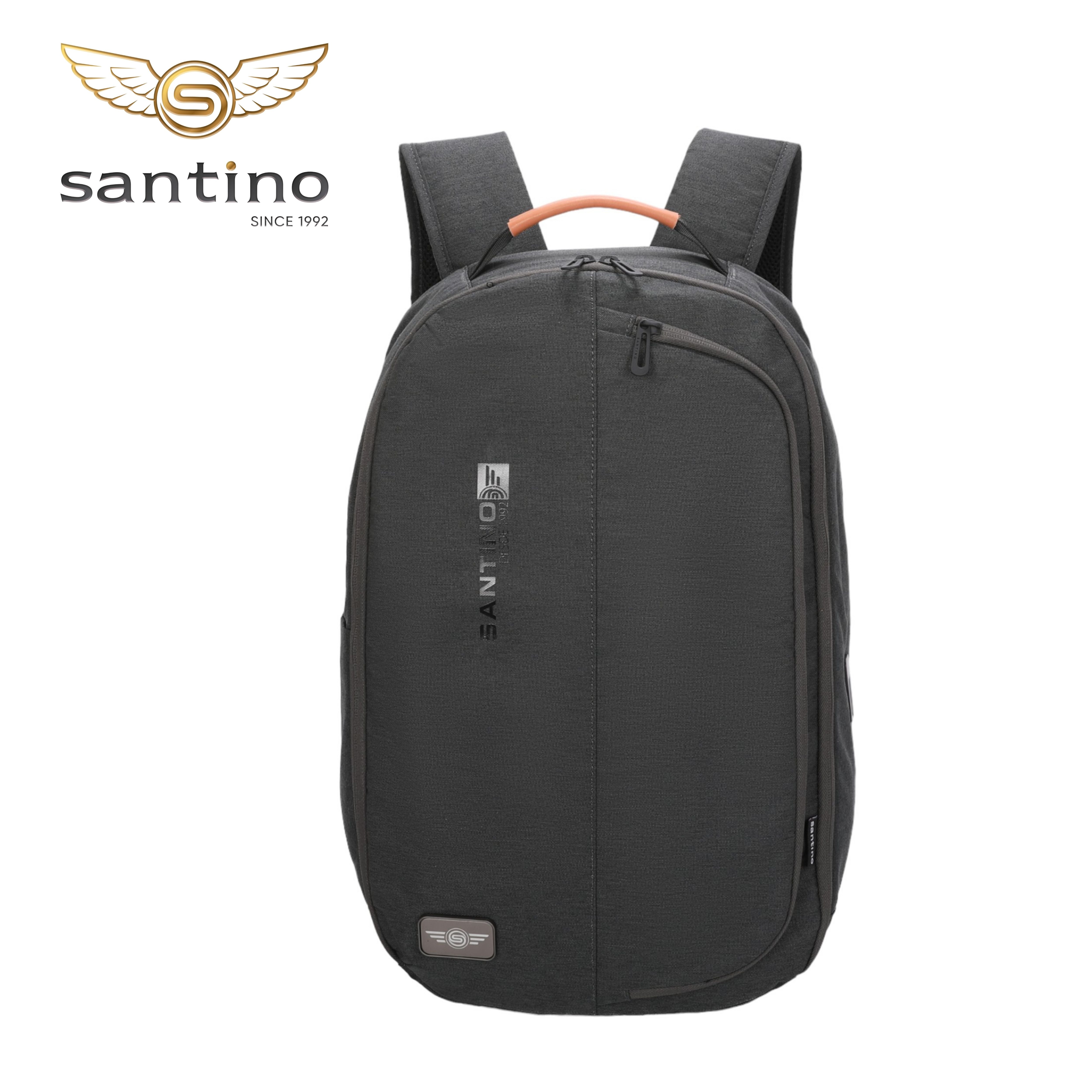 Trend by Santino Polyester Graphite Notebook Backpack SAN272U
