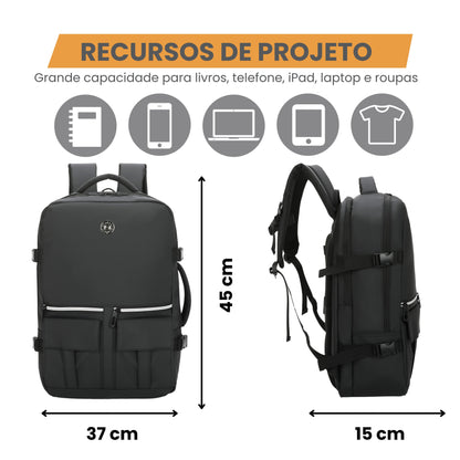 Prague Pol Santino Notebook Backpack - SAN406U01