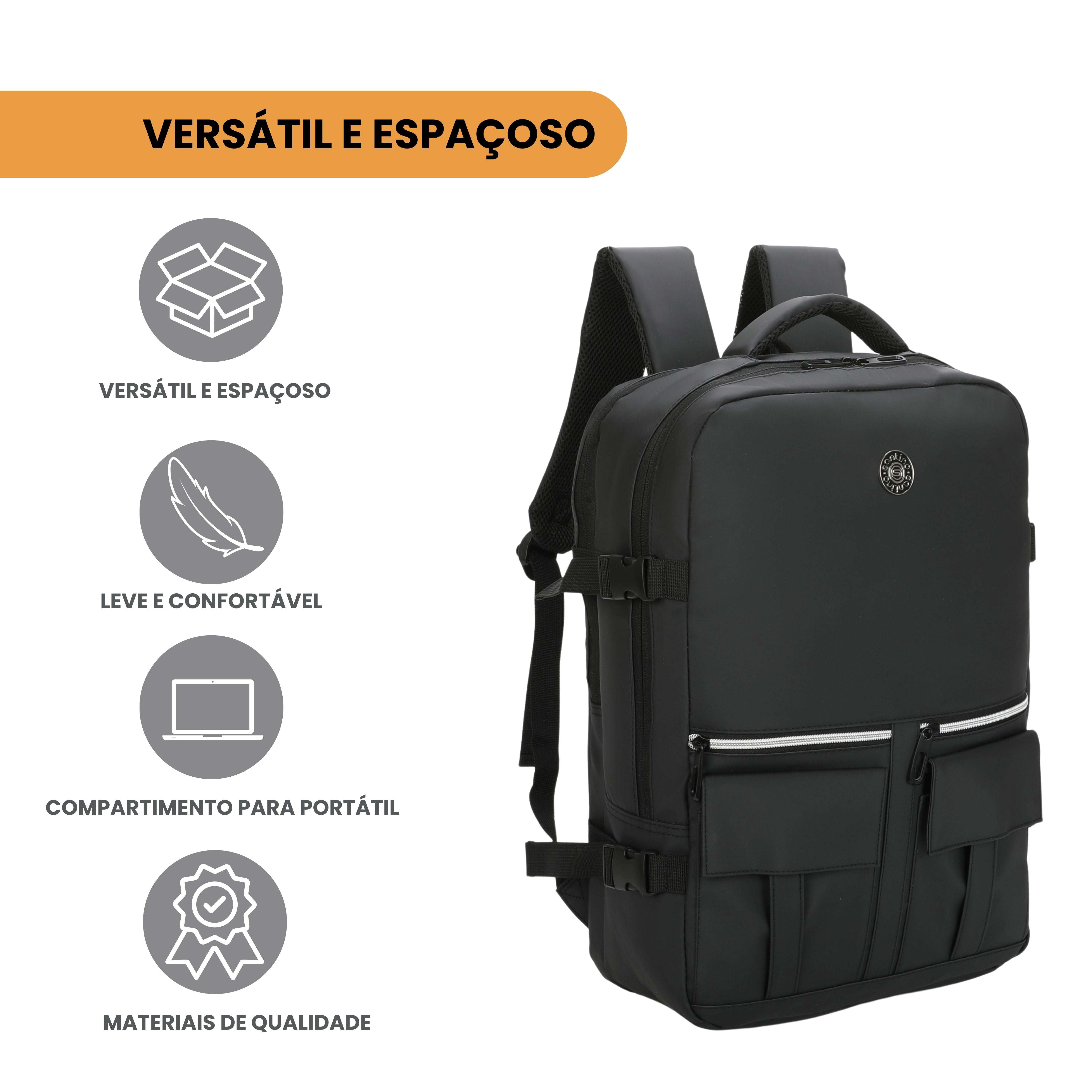 Prague Pol Santino Notebook Backpack - SAN406U01